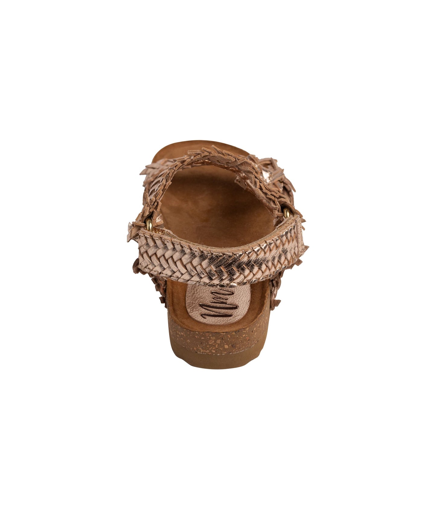 River Dance Woven Sandal in Champagne - Loving God