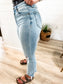 Loving God | Kelsey Medium Wash Distressed Denim Jeans