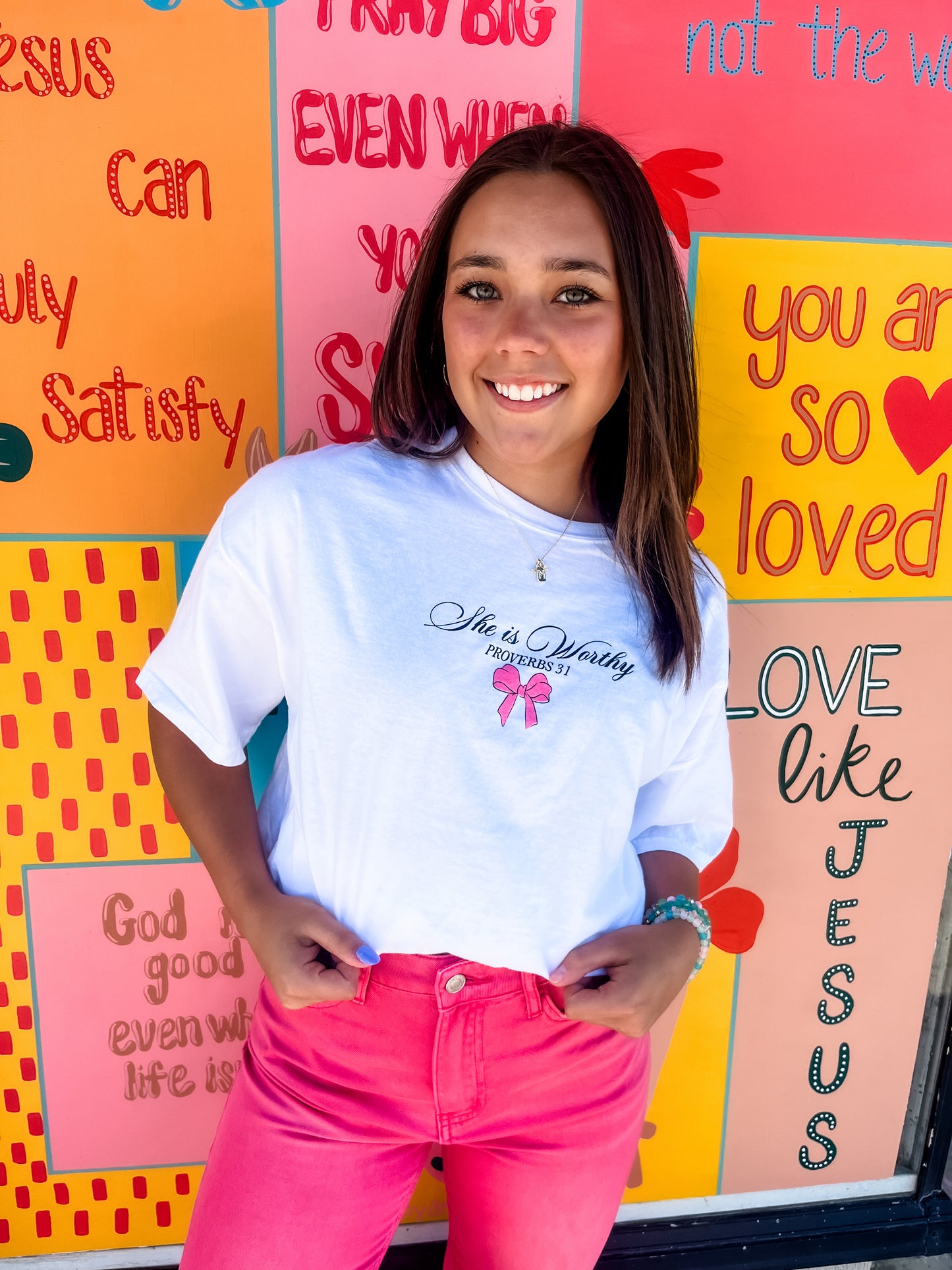 Loving God | She Is Worthy Proverbs 31 T-shirt