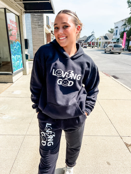 Loving God | Loving God Electric Unisex Sweatshirt