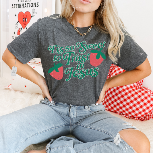 Lateral Gig | Tis So Sweet To Trust in Jesus Tee