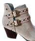 Elsa Leather Ankle Boot in Taupe - Loving God