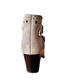 Elsa Leather Ankle Boot in Taupe - Loving God