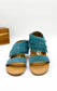 Fringe Star Sandal in Teal - Loving God
