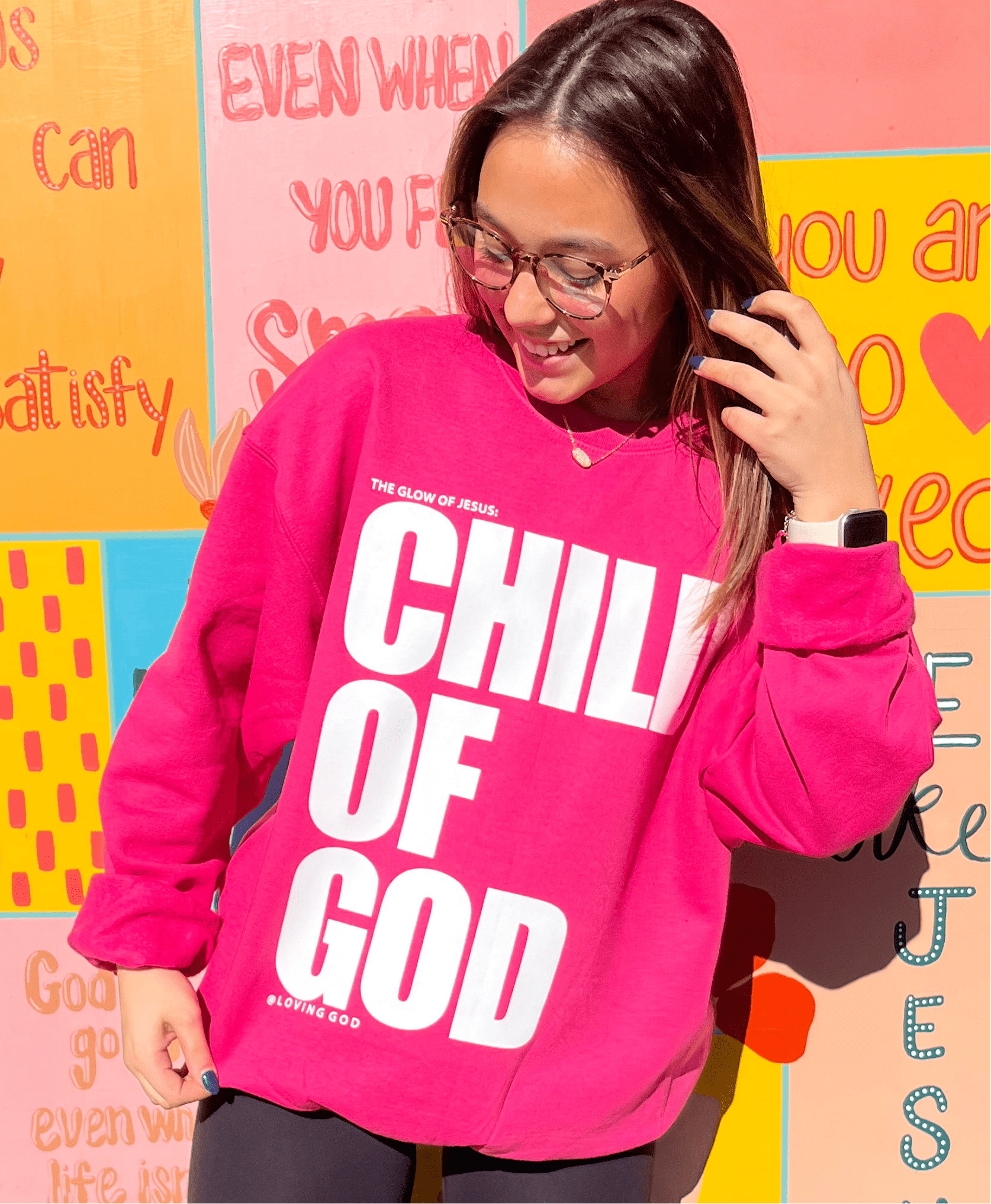 Loving God | CHILD OF GOD CREWNECK - Loving God