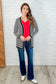 The Every Outfit Basic V - Neck Top in Ruby - Loving God