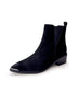 Wylie Suede Ankle Boot in Black - Loving God